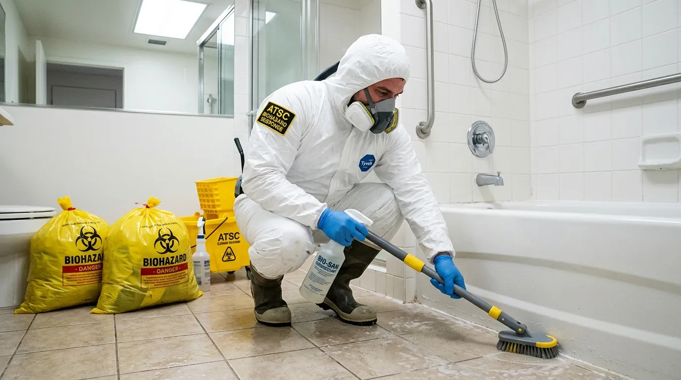 Decontamination equipment deployed for Blood Cleanup in Camden